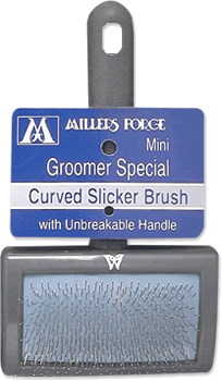 Mini Curved Slicker Brush #414C